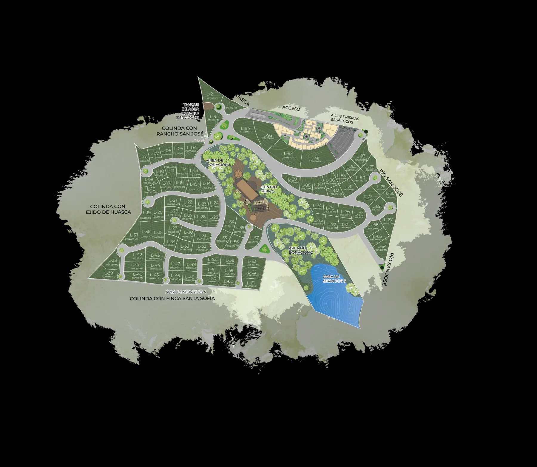 Plan maestro residencial de Aibra