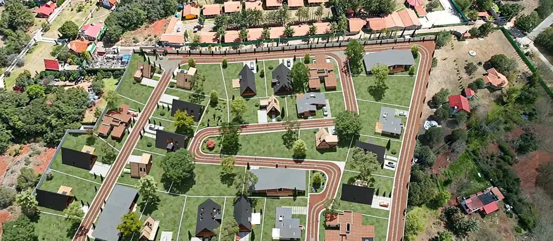 Masterplan inmobiliario con arquitectura premium y visión integral