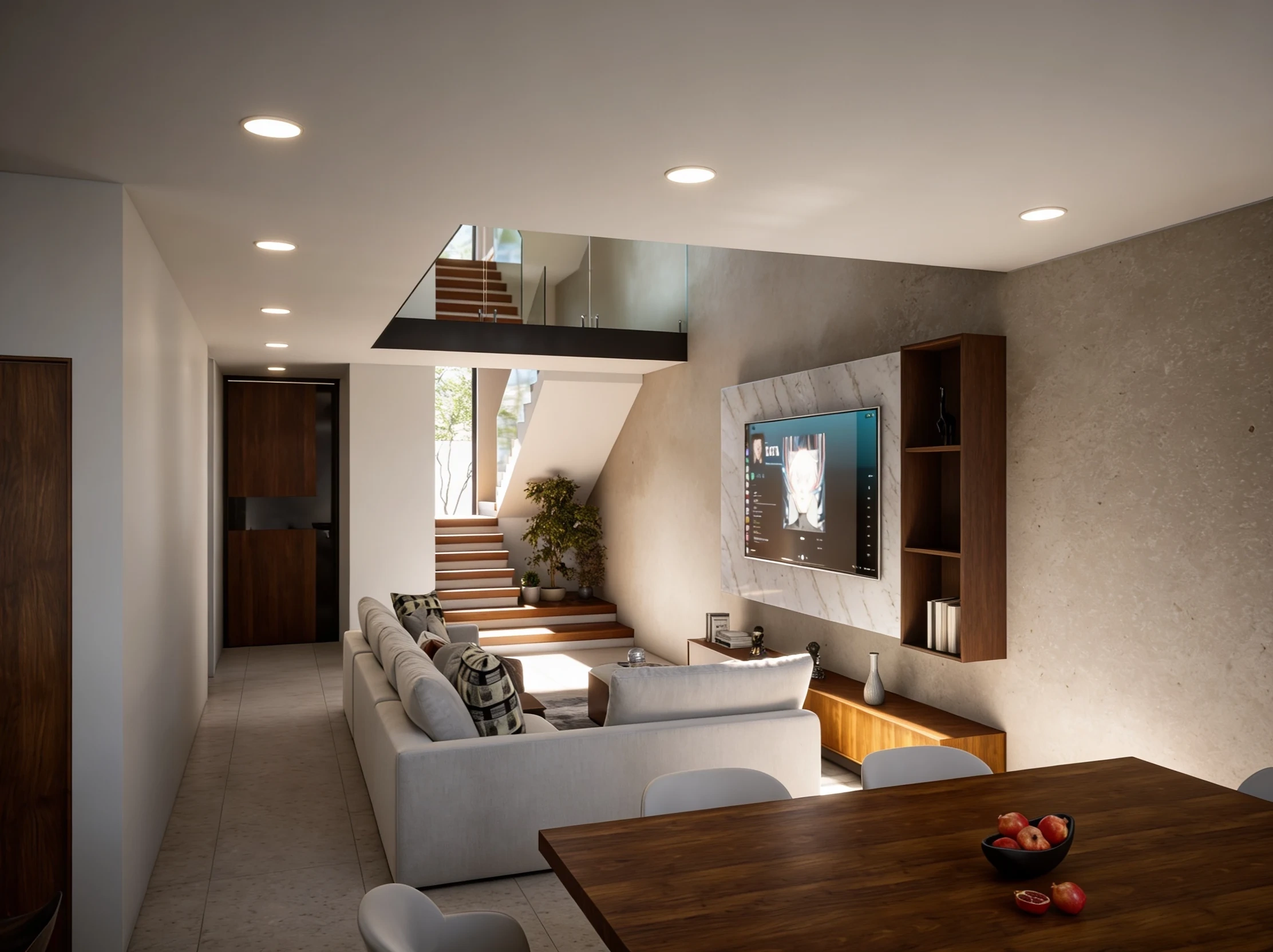Sala / Escaleras · Algia, Colección Gemas en Altara 164