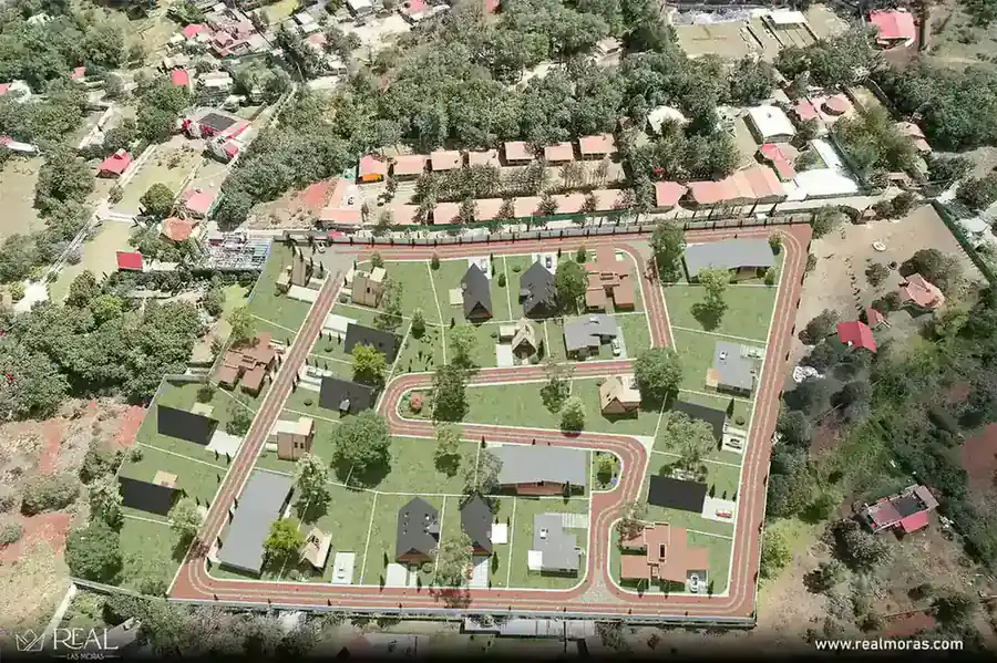 Distribución del conjunto Real Las Moras